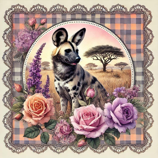 Hyena | Diamond Painting