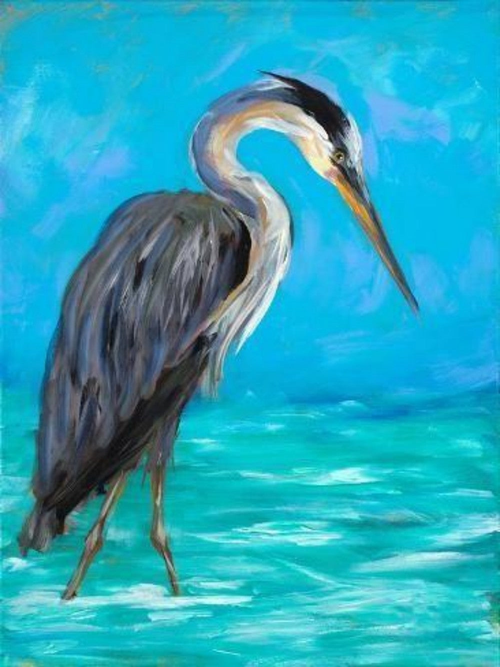 Blue Heron | Diamond Painting