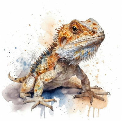 Bearded Dragon | Diamond Painting