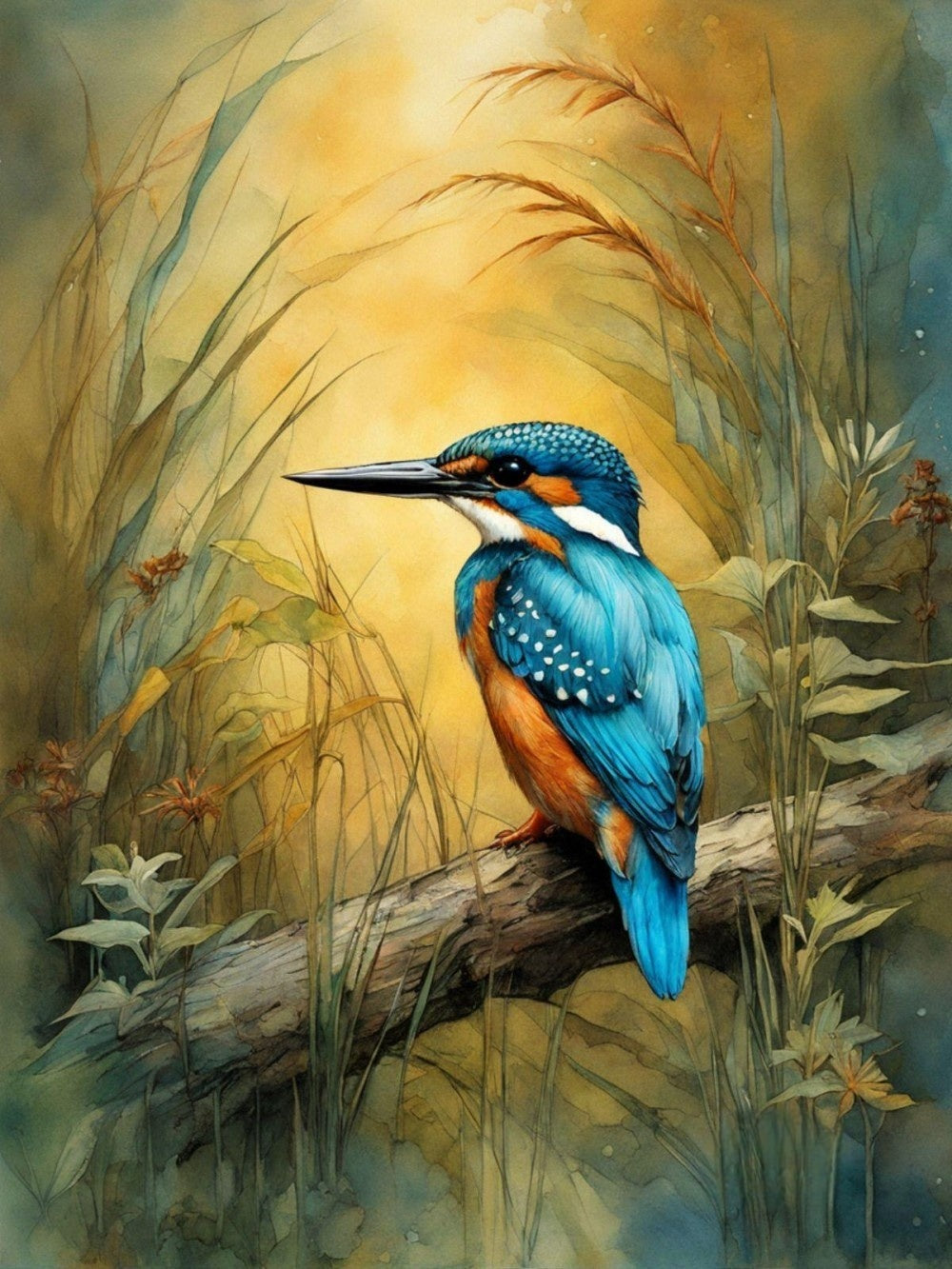 Kingfisher | Diamond Painting