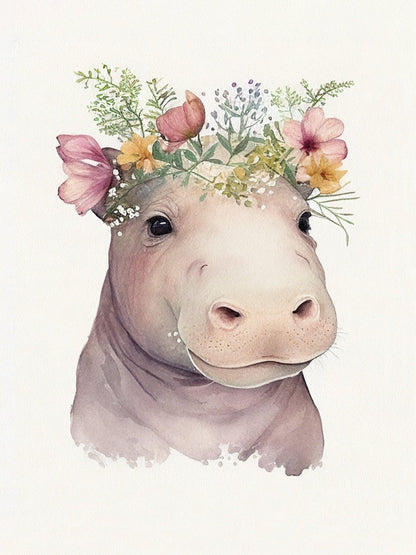 Hippo | Diamond Painting