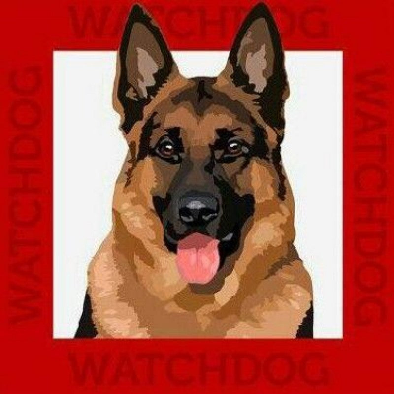 Dog German Shepherd | Diamond Painting