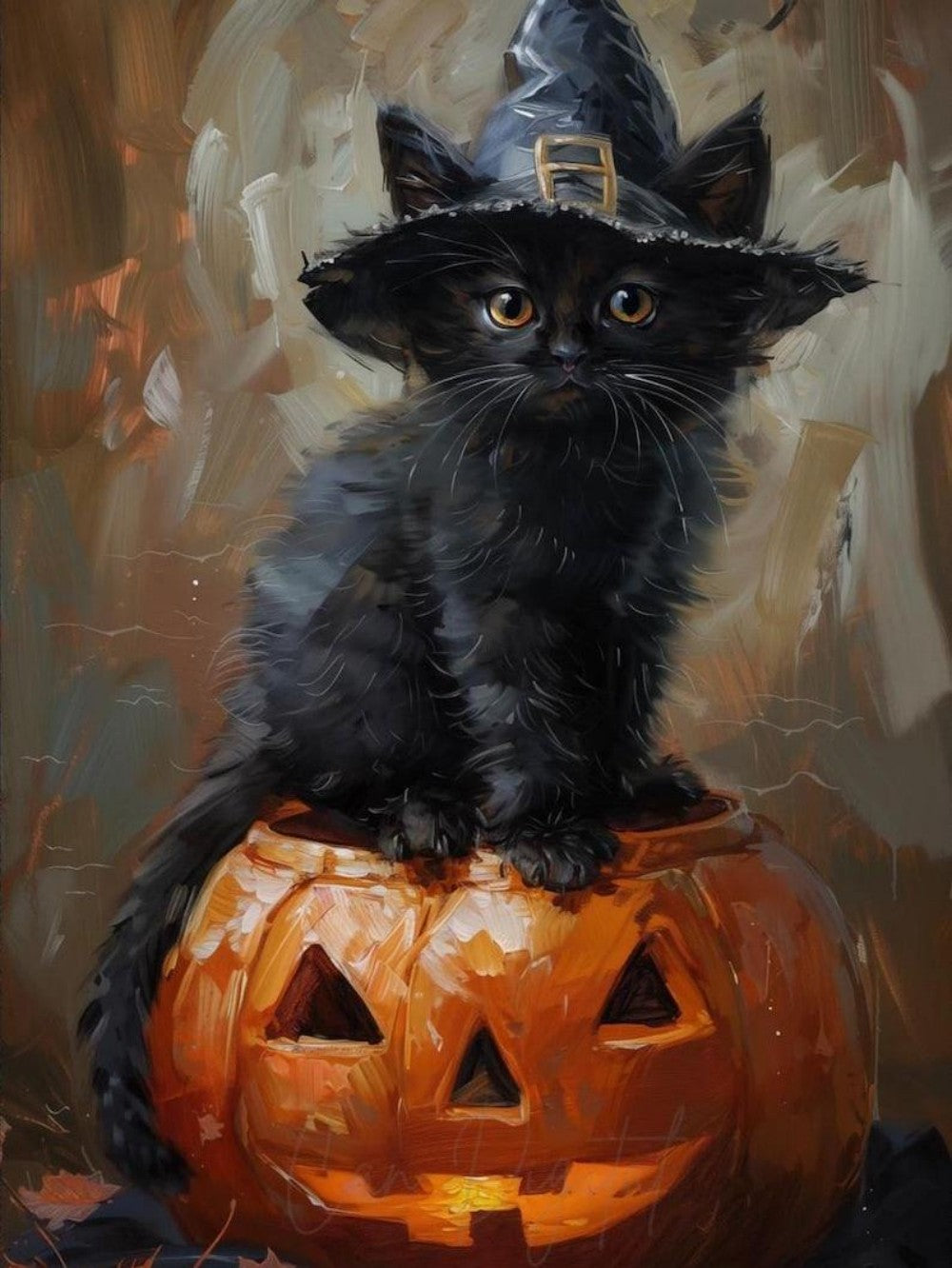 Halloween Cat | Diamond Painting