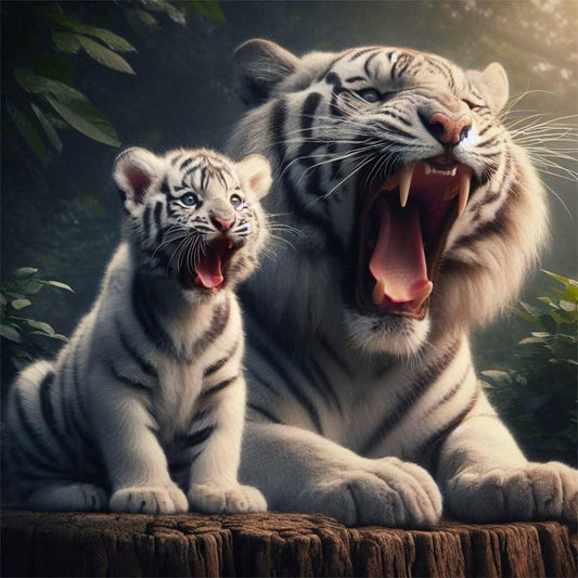 White Tiger | Diamond Painting