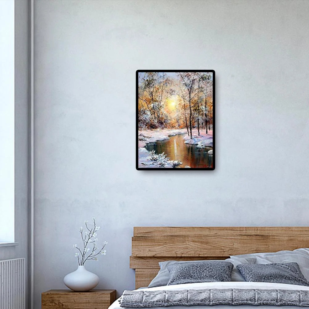 Snow Covered Forests | Diamond Painting