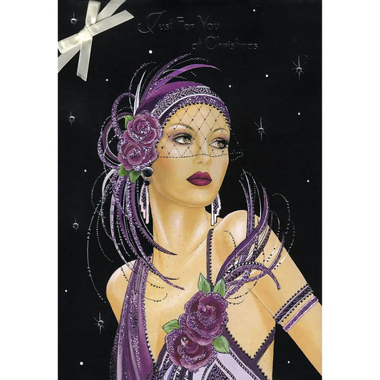 Beautiful Girl | Cross Stitch Embroidery