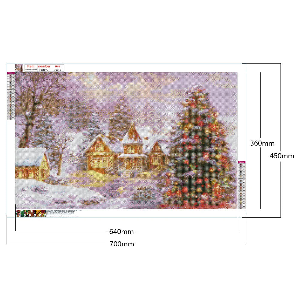 Christmas Village | Diamond Painting