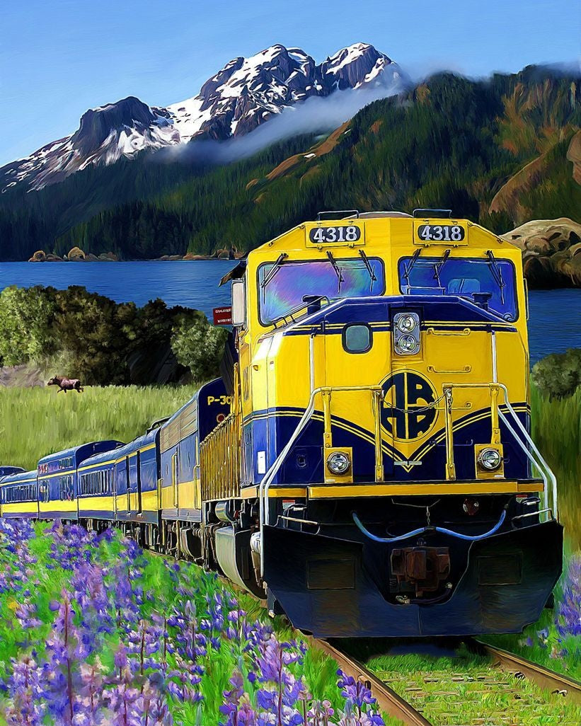 Train | Diamond Painting