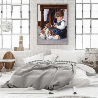 Beautiful Girl | Diamond Painting