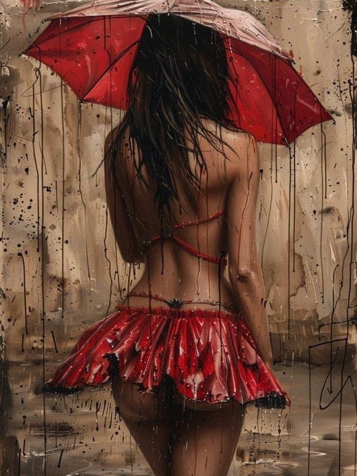 Umbrella | Diamond Painting