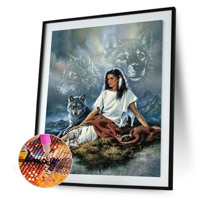 Beautiful Girl | Diamond Painting