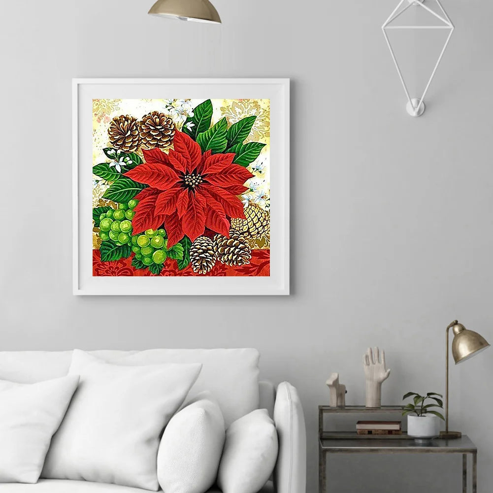 Red Flower | Diamond Painting