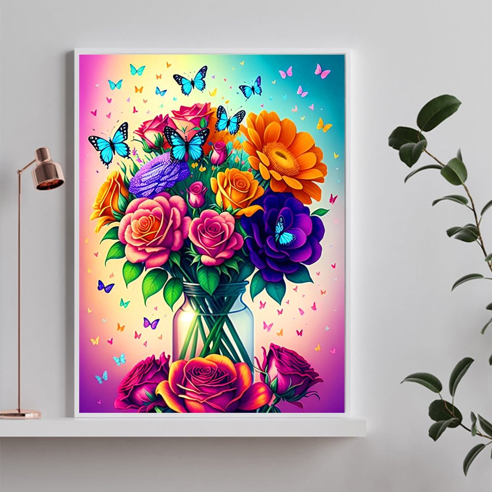 Pretty Flower | Diamond Painting