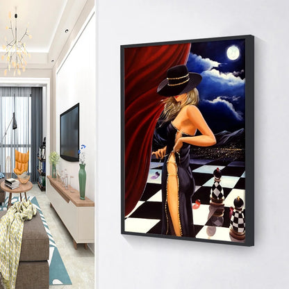 Beautiful Girl | Diamond Painting