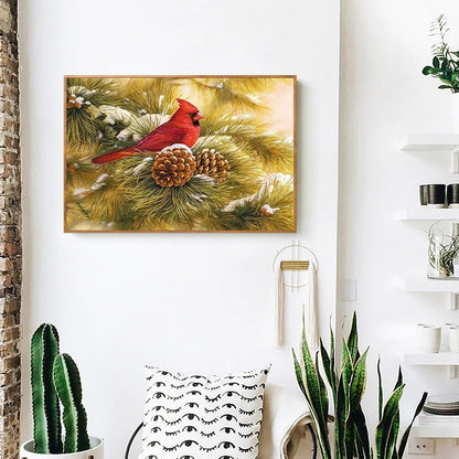 Cardinal Bird | Diamond Painting