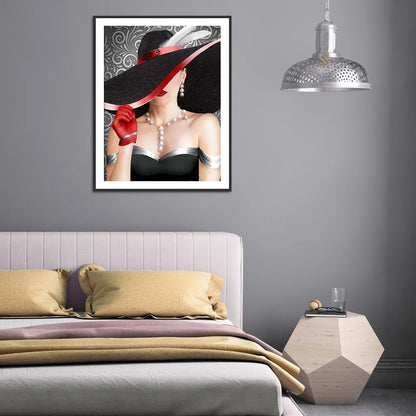 Elegant Lady | Diamond Painting