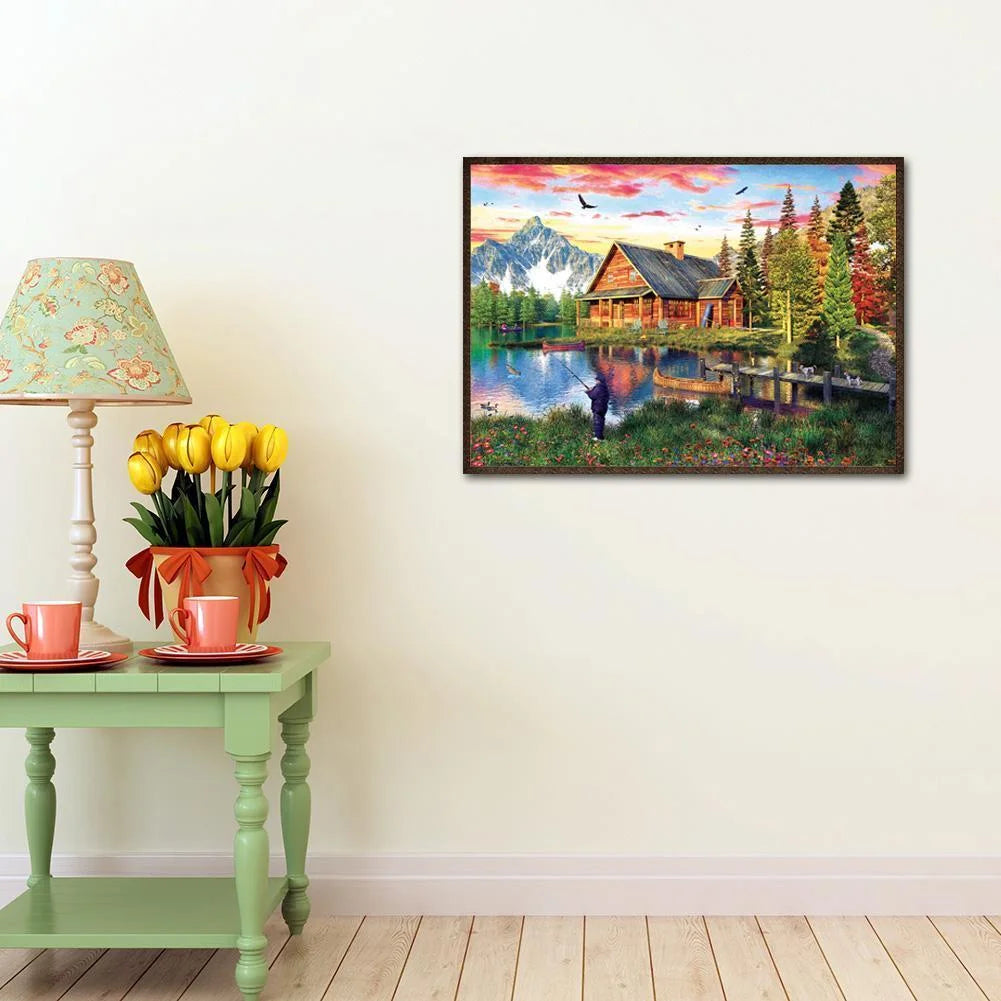 Living By The Lake | Diamond Painting