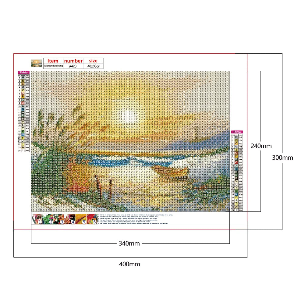 Sunset | Diamond Painting