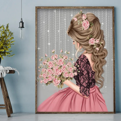 Beautiful Girl | Diamond Painting