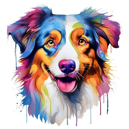 Dog Australian Shepherd | Diamond Painting