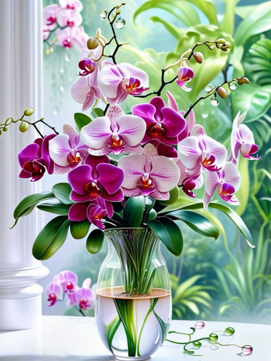 Orchids | Diamond Painting