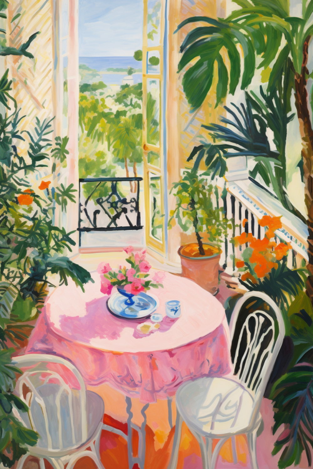 Balcony | Diamond Painting