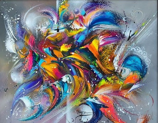 Abstract | Diamond Painting