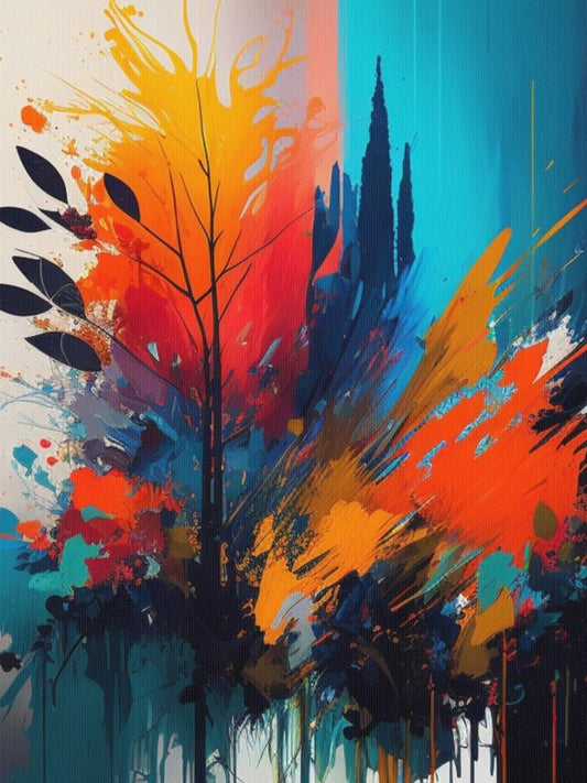 Abstract | Diamond Painting