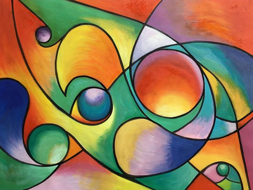 Abstract | Diamond Painting
