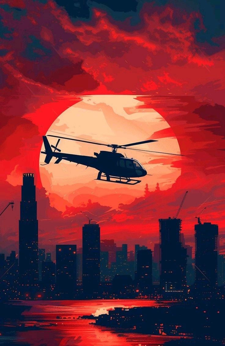 Helicopter | Diamond Painting