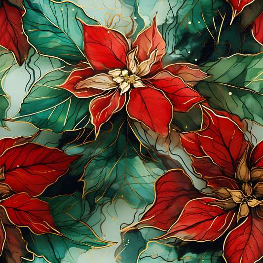 Poinsettia | Diamond Painting
