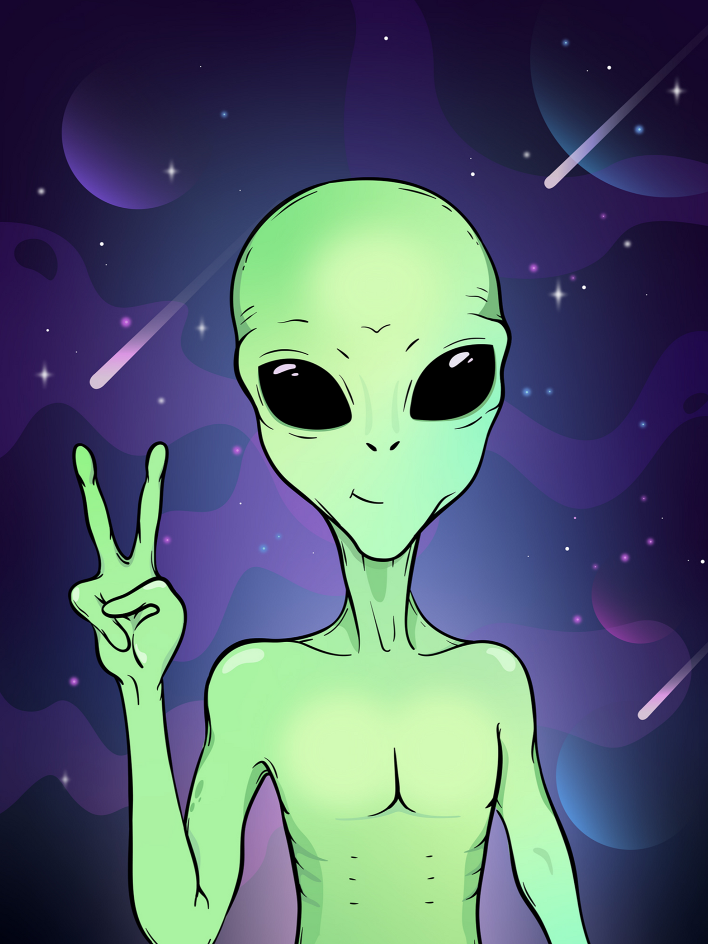 Alien | Diamond Painting