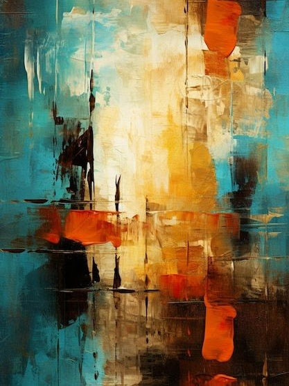 Abstract | Diamond Painting