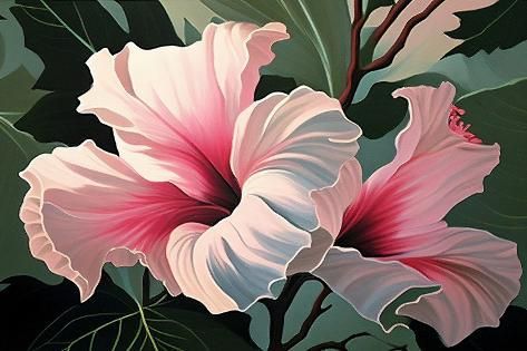 Hibiscus | Diamond Painting