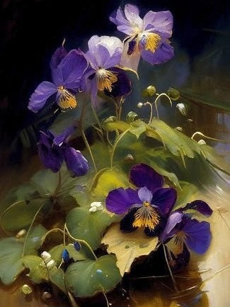 Pansy | Diamond Painting