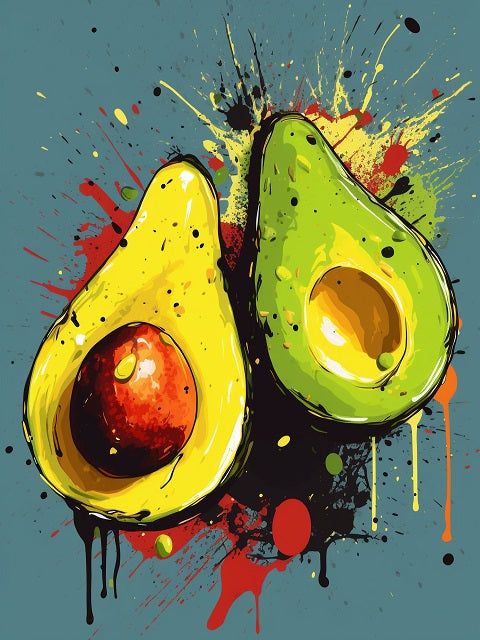 Avocado | Diamond Painting