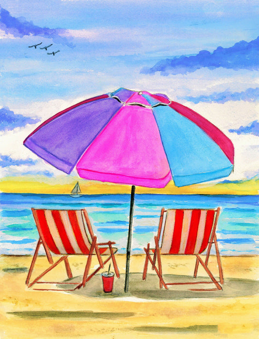 Beach Chair | Diamond Painting