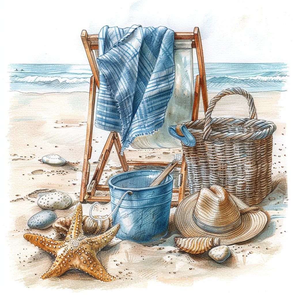 Beach Chair | Diamond Painting