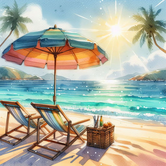 Beach Chair | Diamond Painting