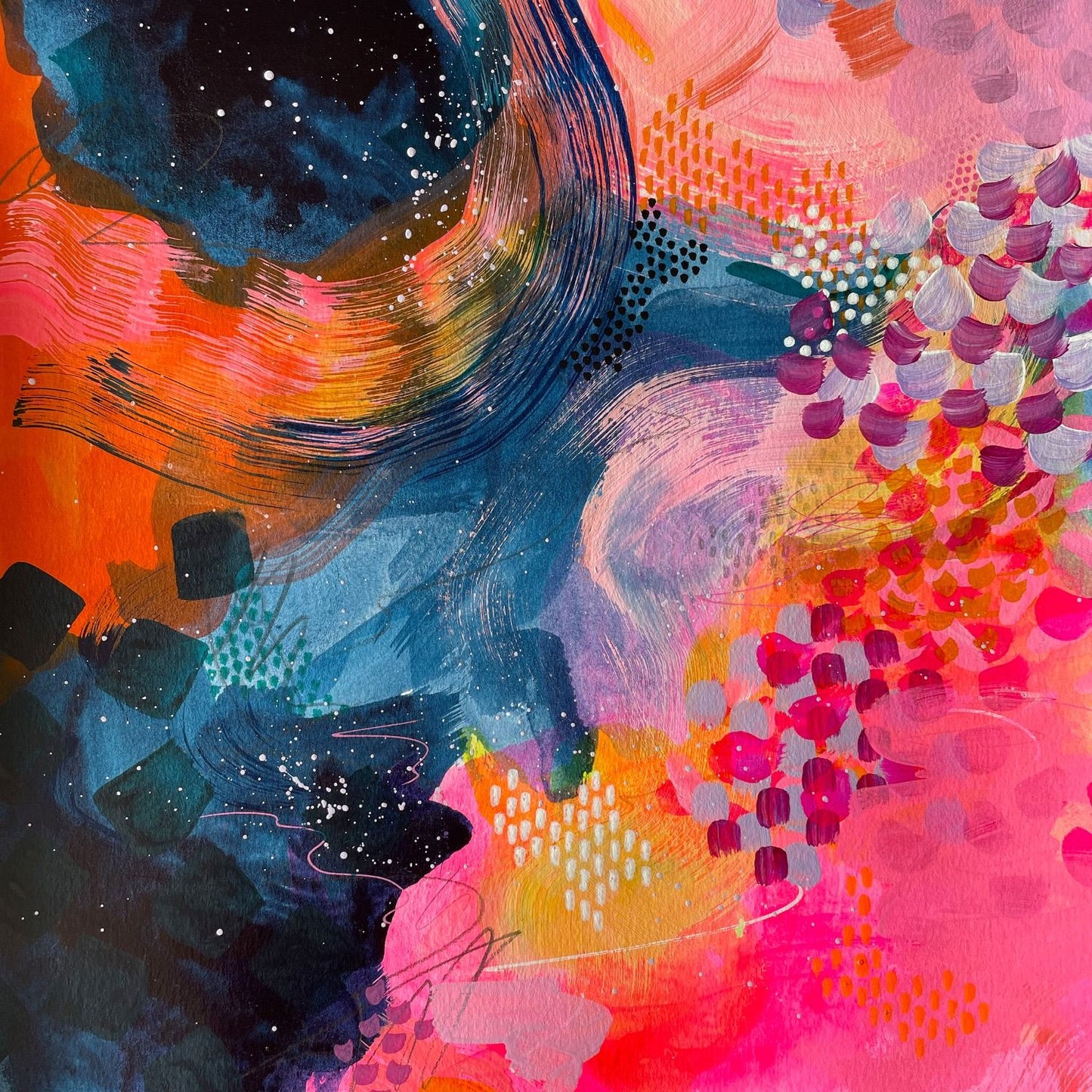 Abstract | Diamond Painting