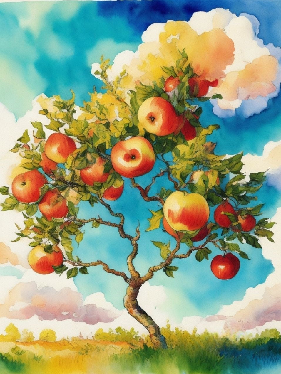 Apple | Diamond Painting