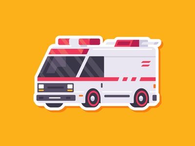 Ambulance | Diamond Painting