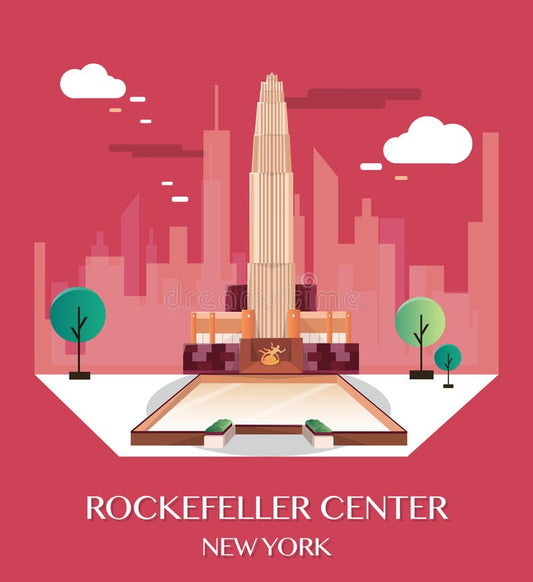 New York Rockefeller Center | Diamond Painting