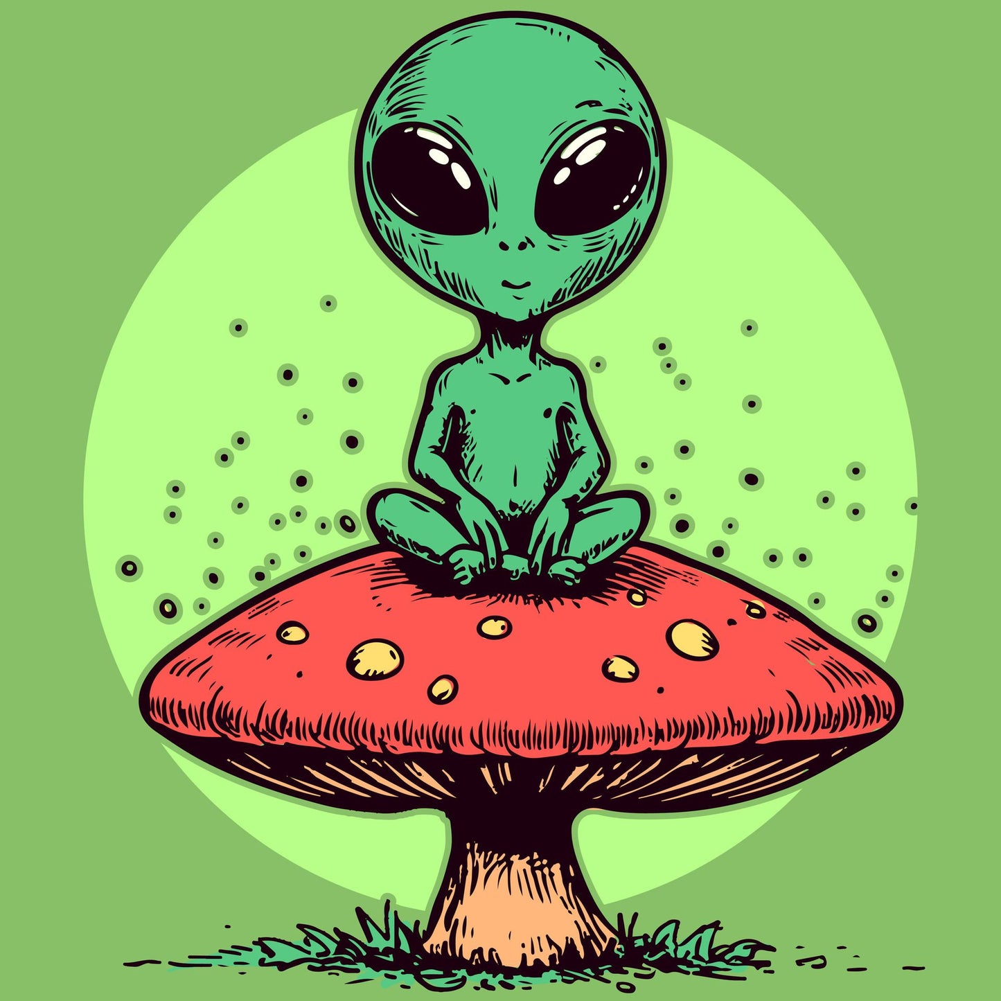 Alien | Diamond Painting