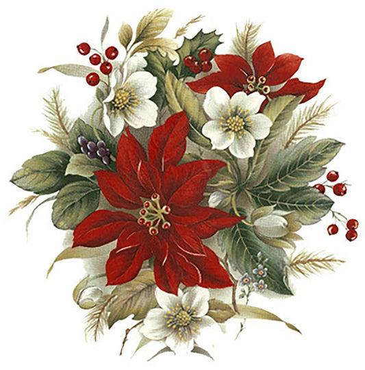 Poinsettia | Diamond Painting