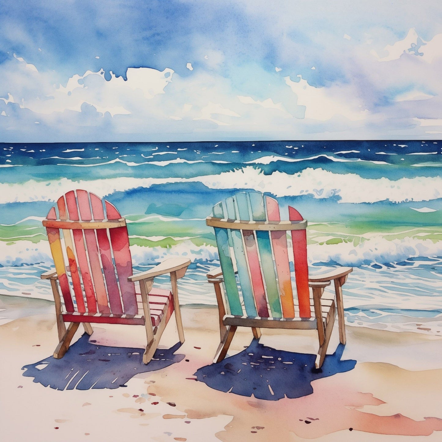 Beach Chair | Diamond Painting