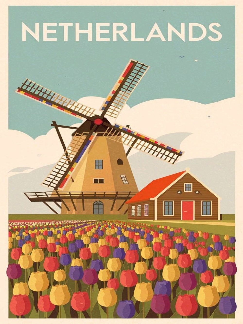 Windmill | Diamond Painting