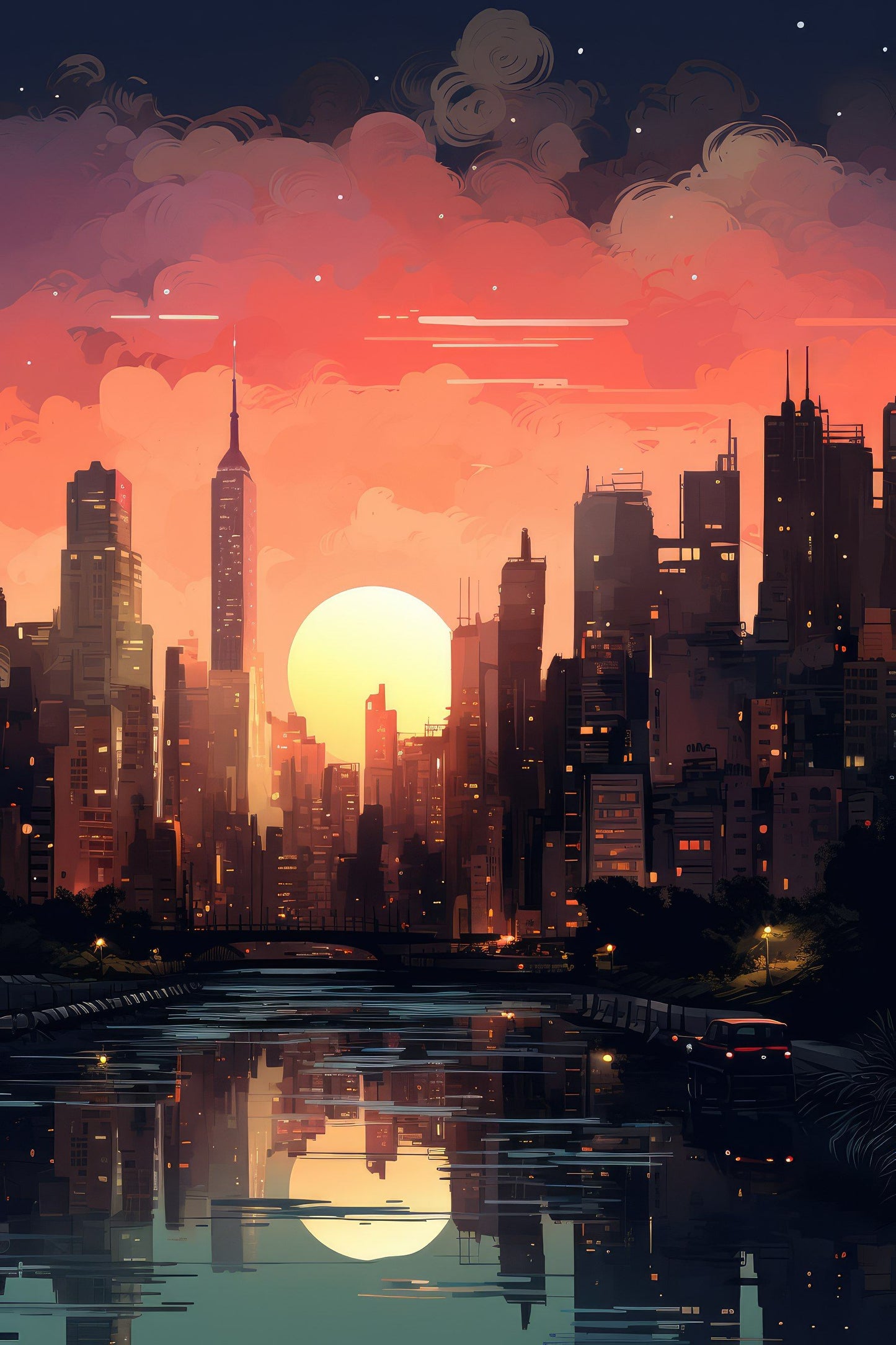 City | Diamond Painting