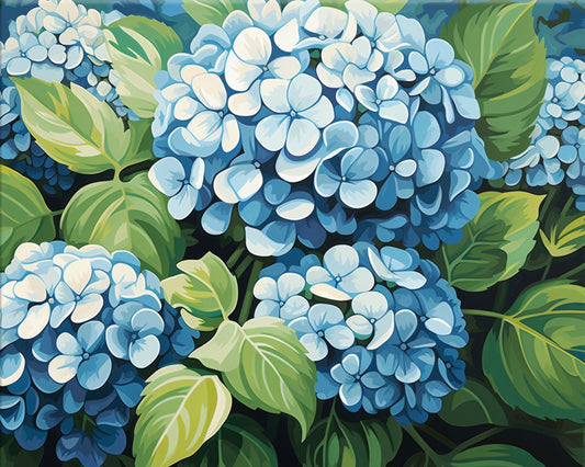 Hydrangea | Diamond Painting