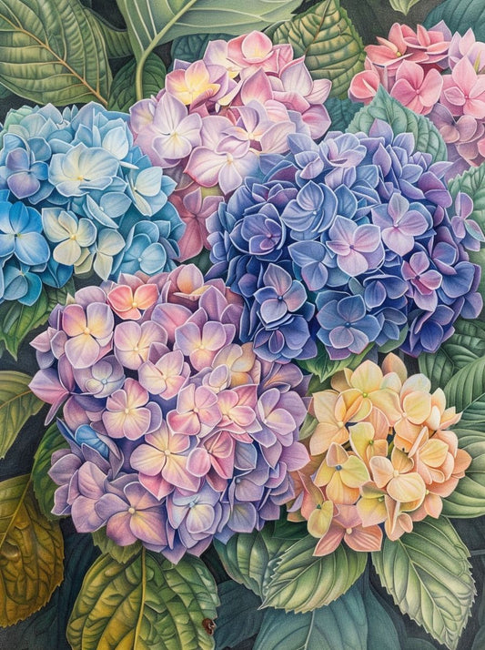 Hydrangea | Diamond Painting